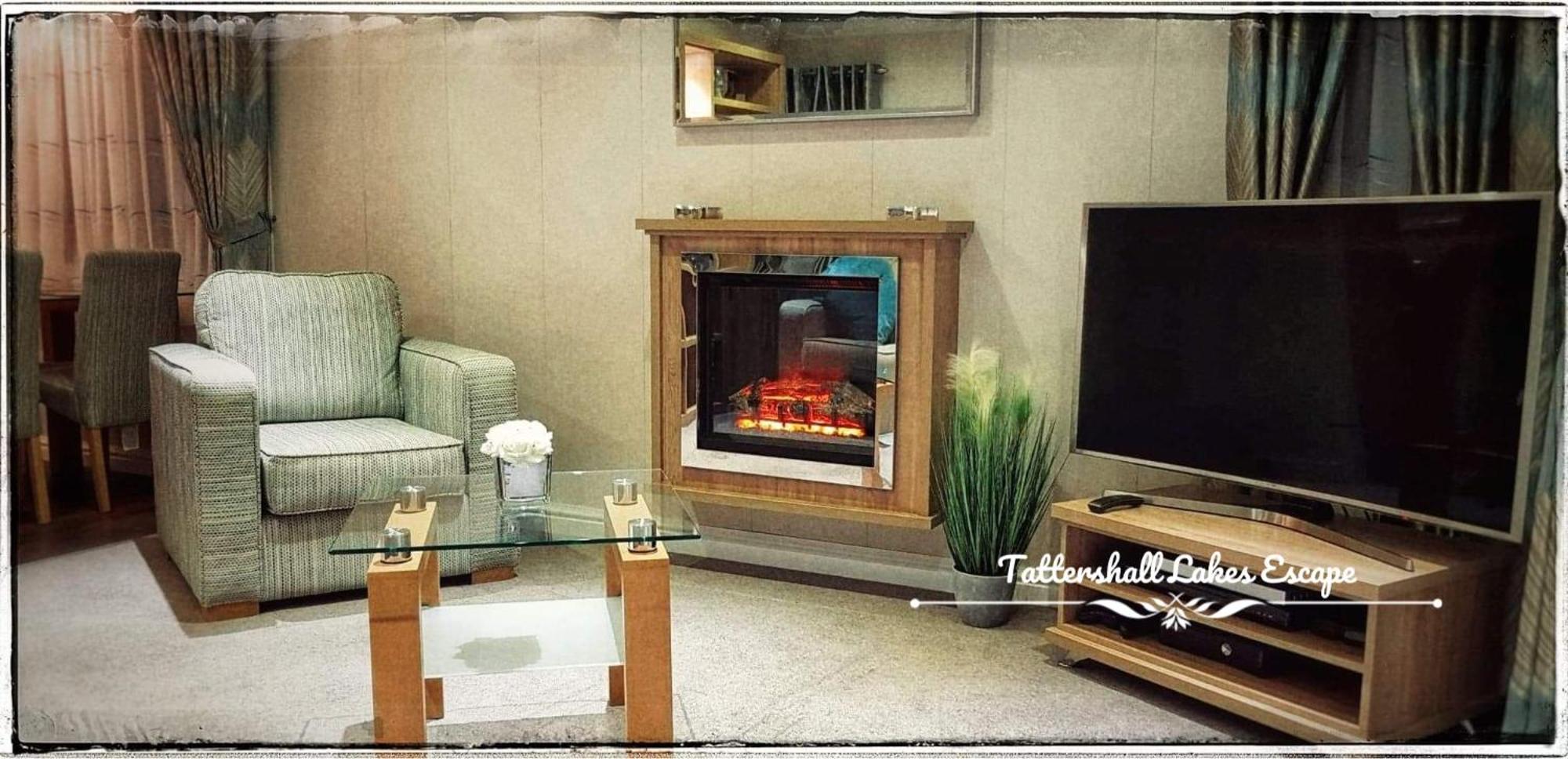 Meridian Tattershall Lakes Escape - Lakeside Lodge Caravan With A Fishing Peg Luxury Hot Tub Exteriér fotografie