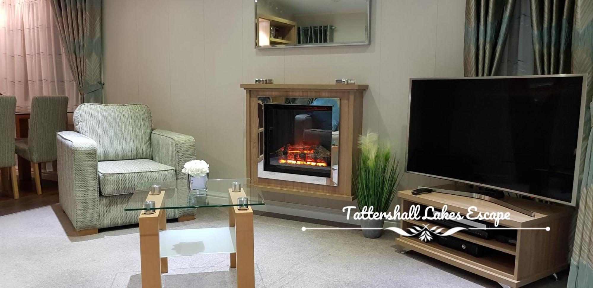 Meridian Tattershall Lakes Escape - Lakeside Lodge Caravan With A Fishing Peg Luxury Hot Tub Exteriér fotografie